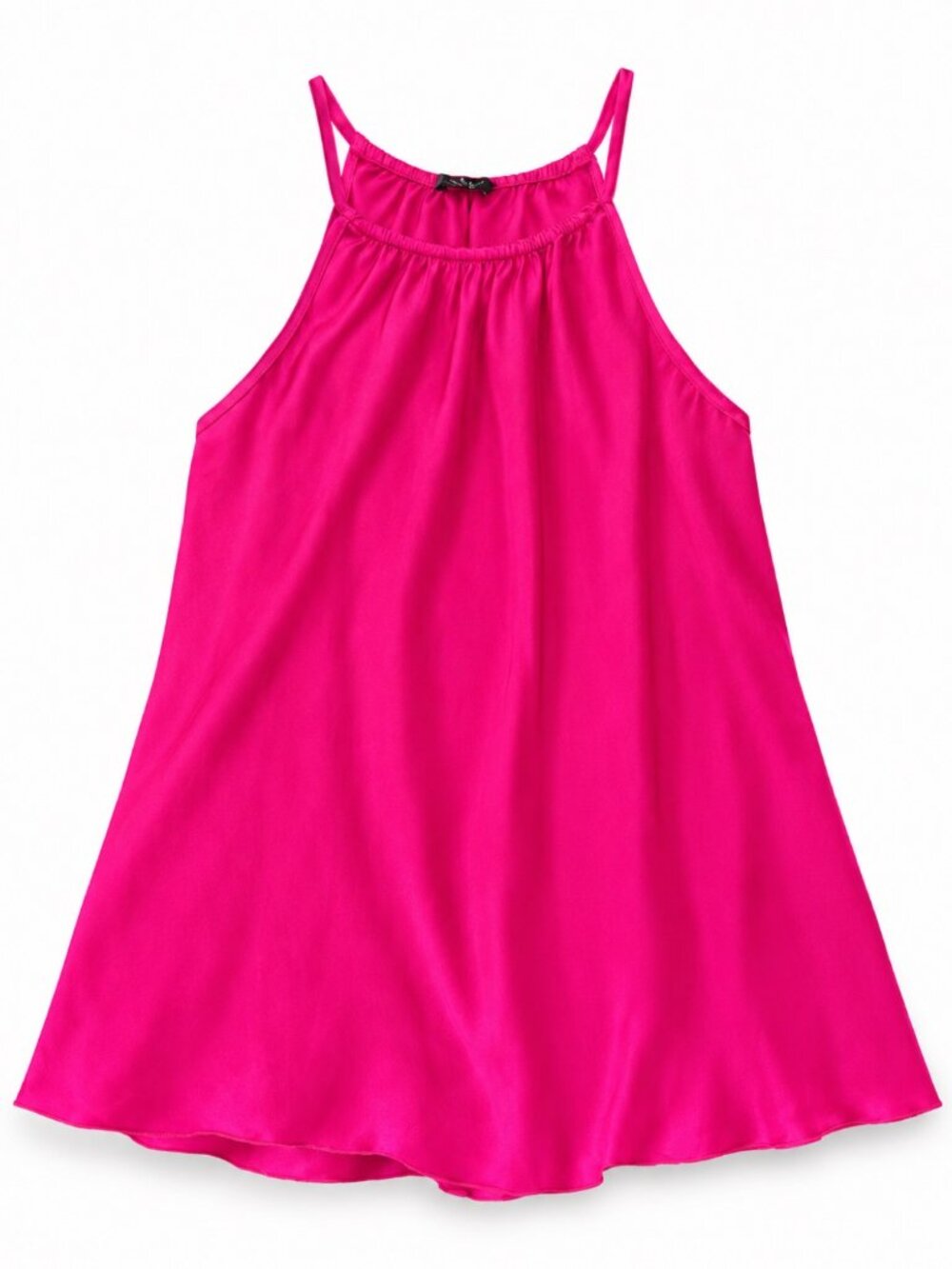 Nicole Miller New York Pink Satin Camisole Top - Size Medium